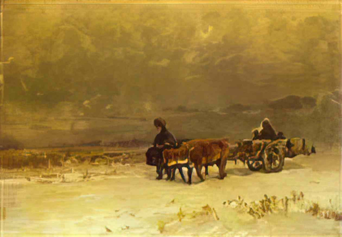 Fyodor Bronnikov sick artist 1861 2 Art A4 Photo Print