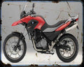 G 650Gs 11 8 A4 Photo Print Motorbike Vintage Aged