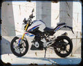G310R 16 03 A4 Photo Print Motorbike Vintage Aged