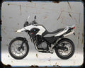 G650Gs 12 2 A4 Photo Print Motorbike Vintage Aged