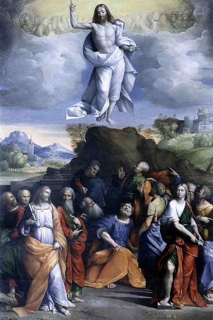 GAROFALO Ascension Of Christ Art A4 Photo Print