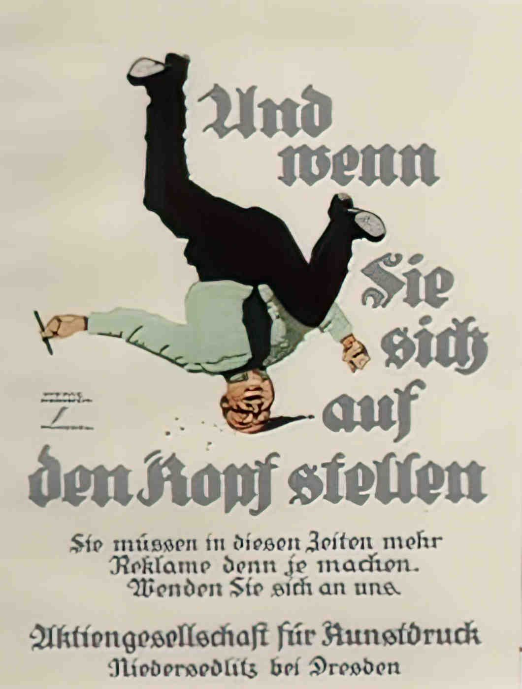 GEL10838 Advert A4 Photo Print