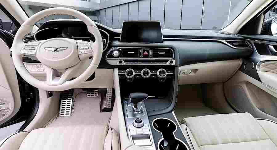GENESIS G70 6128 2 Car A4 Photo Print