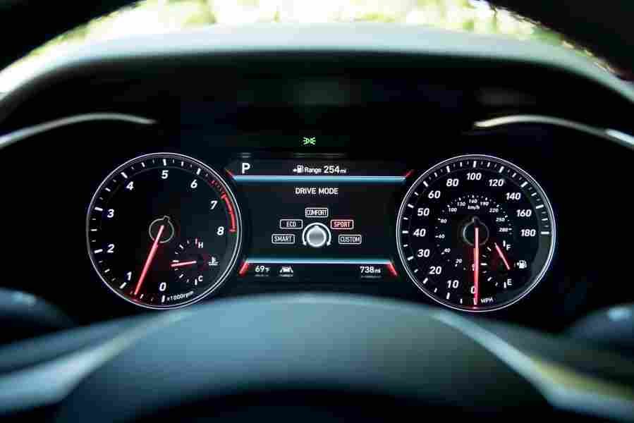 GENESIS G70 6128 38 Car A4 Photo Print