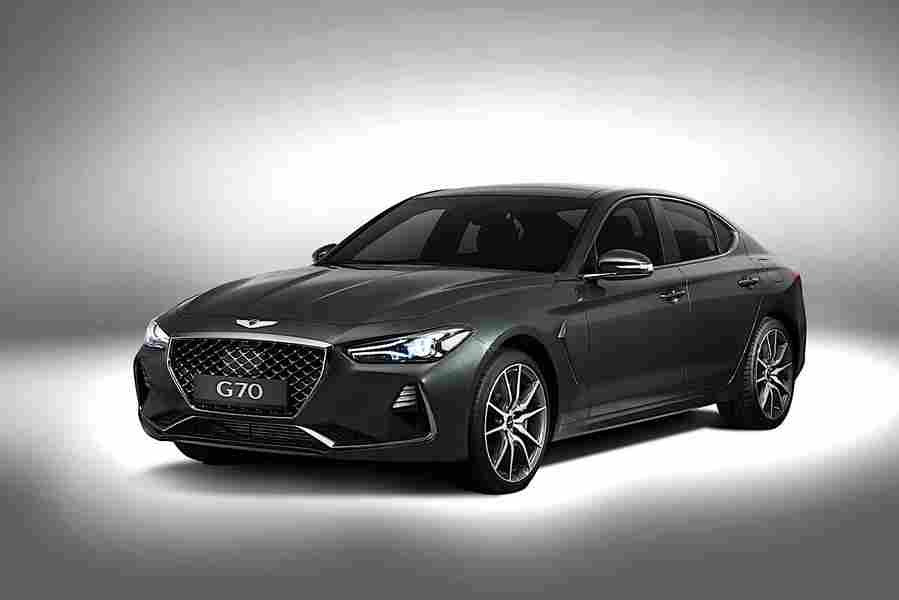 GENESIS G70 6128 5 Car A4 Photo Print