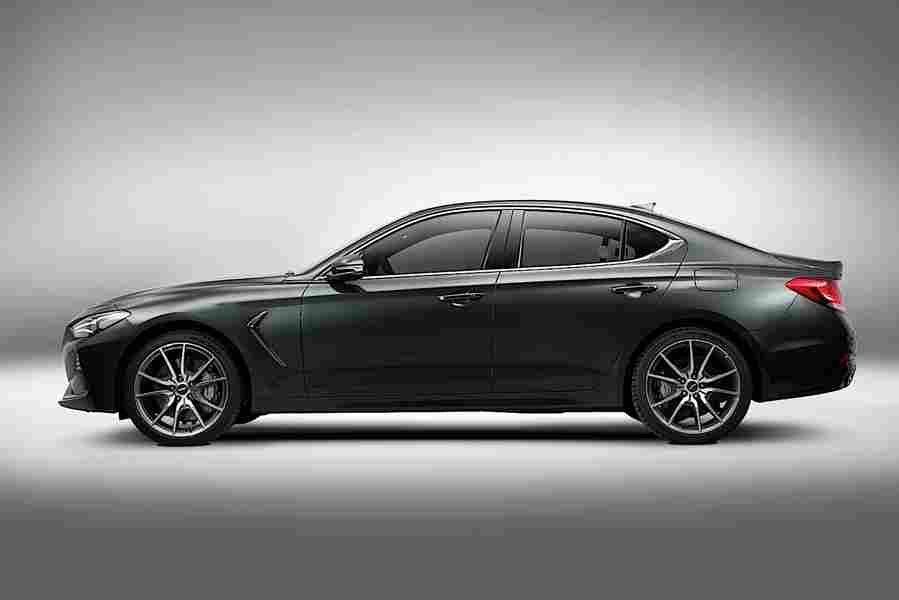 GENESIS G70 6128 6 Car A4 Photo Print