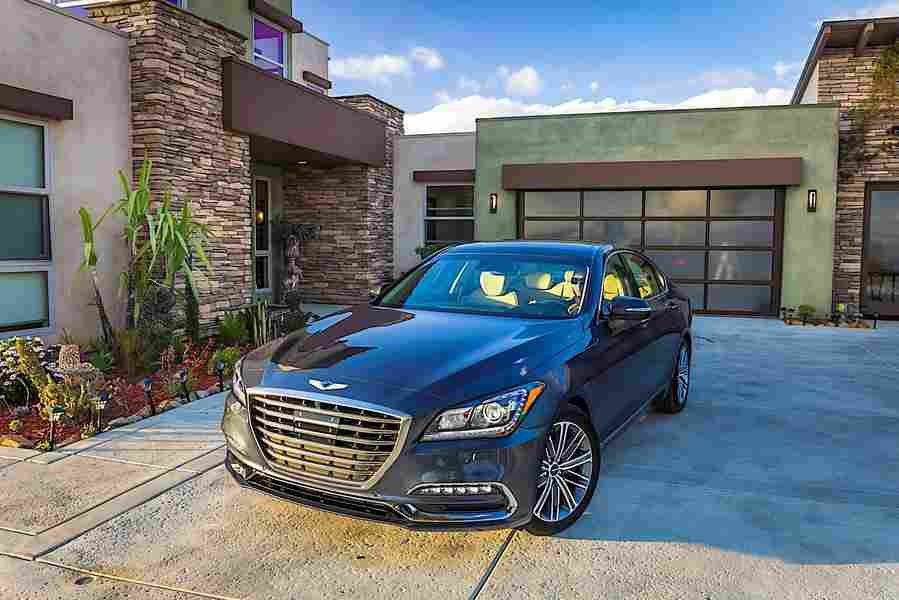 GENESIS G80 5982 18 Car A4 Photo Print