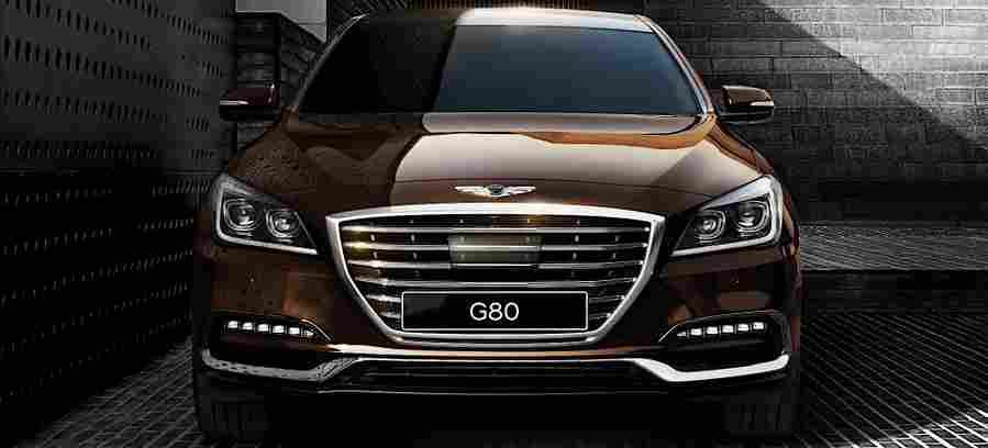 GENESIS G80 5982 21 Car A4 Photo Print