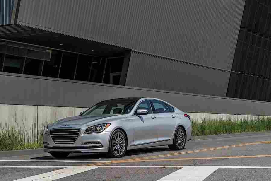 GENESIS G80 5982 22 Car A4 Photo Print