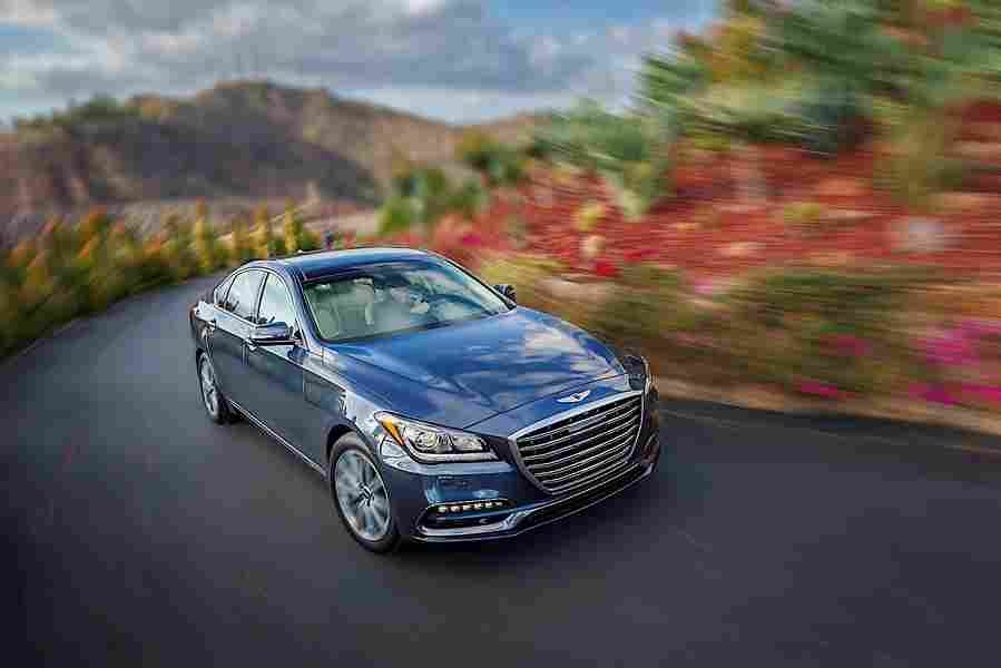 GENESIS G80 5982 26 Car A4 Photo Print