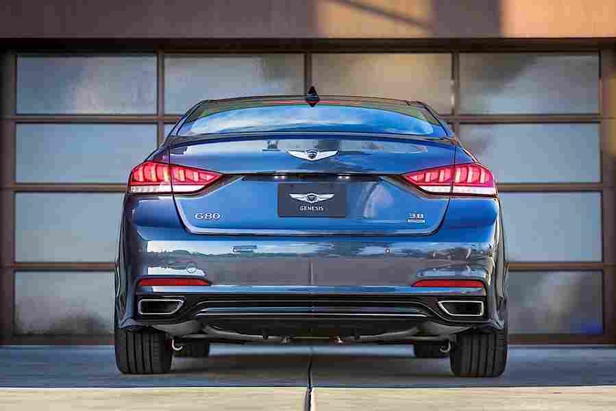 GENESIS G80 5982 27 Car A4 Photo Print