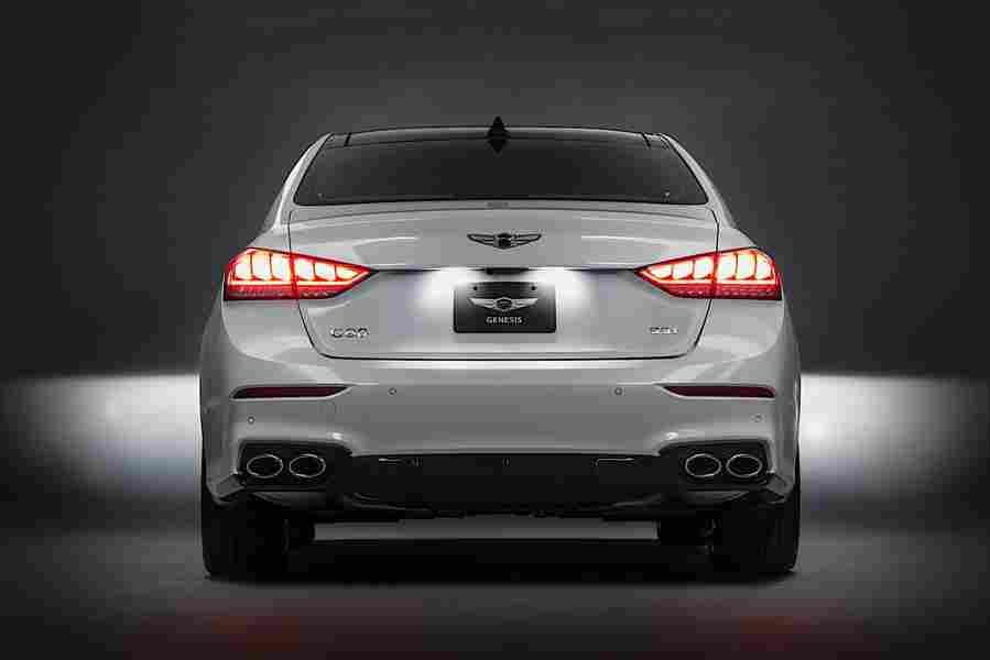 GENESIS G80 5982 30 Car A4 Photo Print