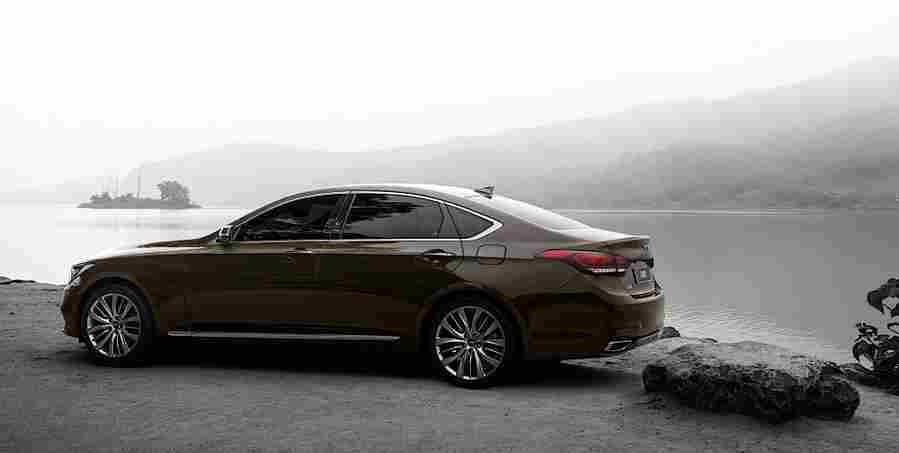 GENESIS G80 5982 34 Car A4 Photo Print