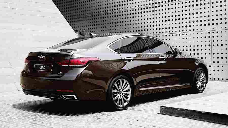GENESIS G80 5982 35 Car A4 Photo Print