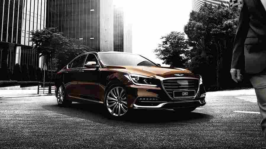 GENESIS G80 5982 36 Car A4 Photo Print