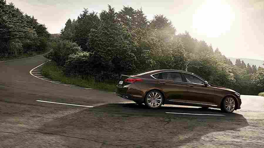 GENESIS G80 5982 37 Car A4 Photo Print