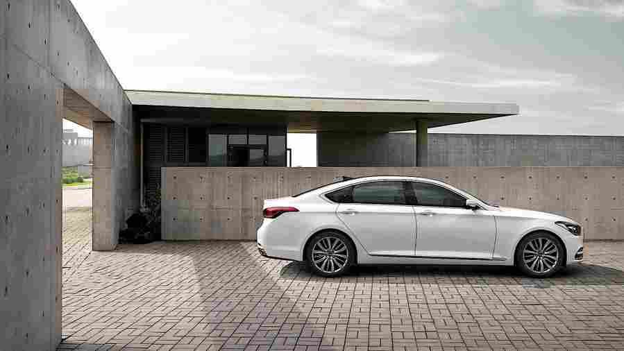 GENESIS G80 5982 38 Car A4 Photo Print