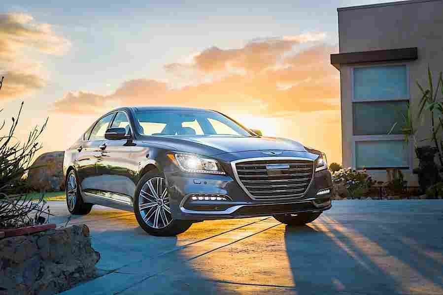 GENESIS G80 5982 42 Car A4 Photo Print