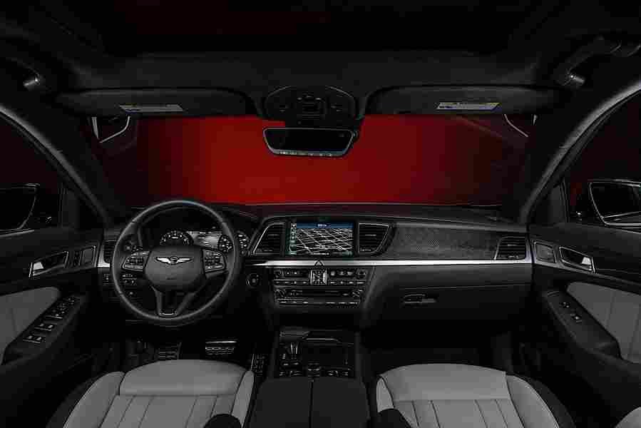 GENESIS G80 5982 5 Car A4 Photo Print