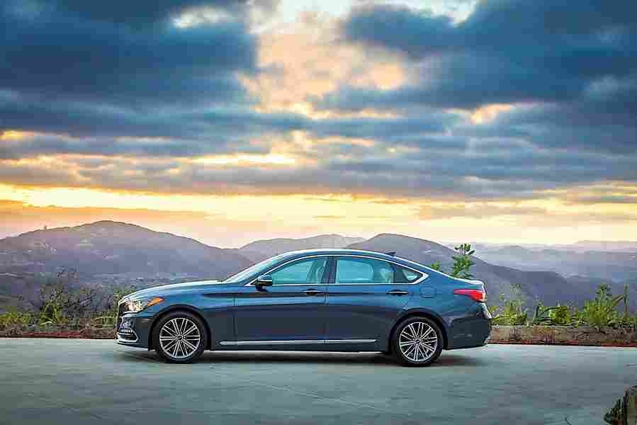 GENESIS G80 5982 50 Car A4 Photo Print