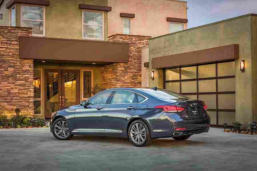 GENESIS G80 5982 51 Car A4 Photo Print