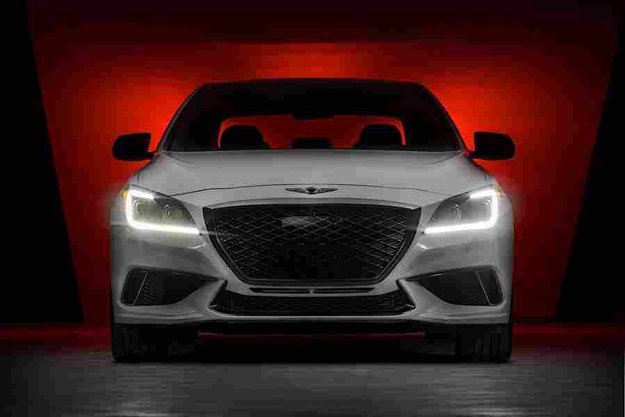 GENESIS G80 5982 53 Car A4 Photo Print