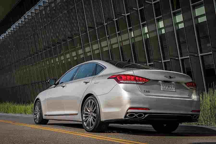 GENESIS G80 5982 54 Car A4 Photo Print