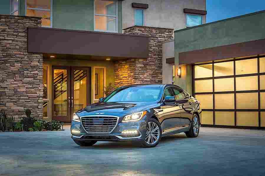 GENESIS G80 5982 57 Car A4 Photo Print