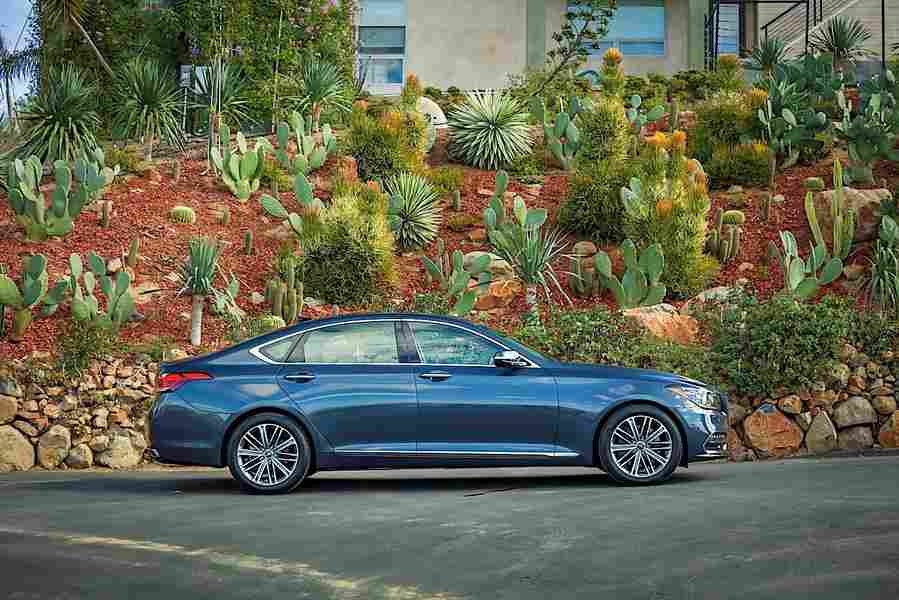 GENESIS G80 5982 58 Car A4 Photo Print