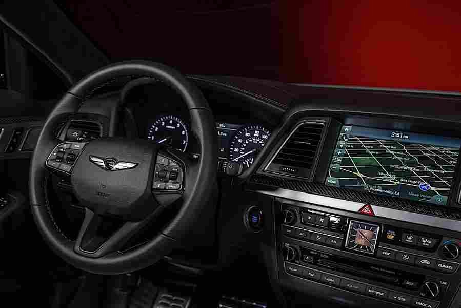 GENESIS G80 5982 9 Car A4 Photo Print