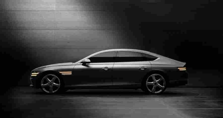GENESIS G80 6774 5 Car A4 Photo Print
