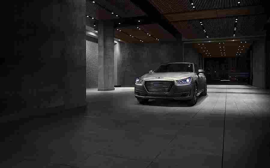 GENESIS G90 5983 30 Car A4 Photo Print