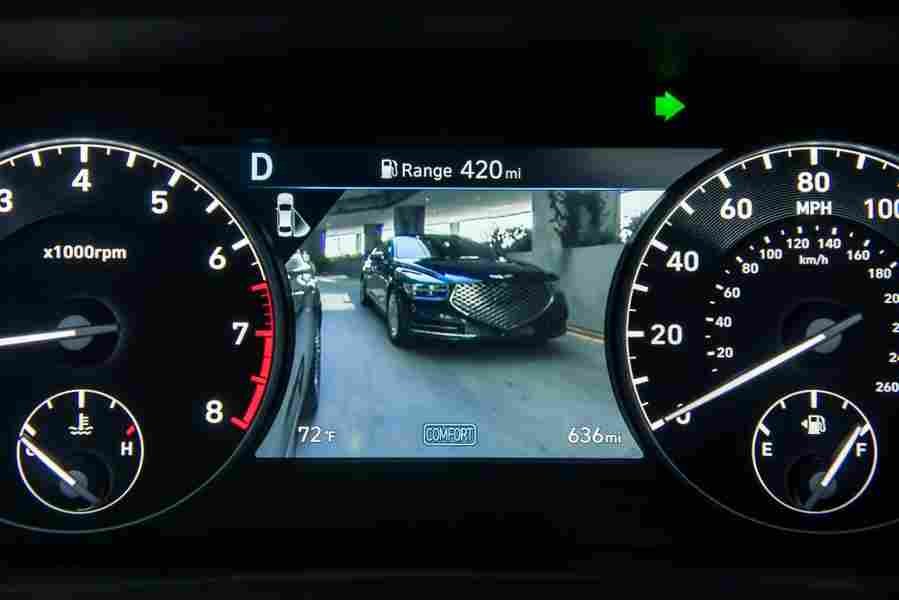 GENESIS G90 6722 13 Car A4 Photo Print