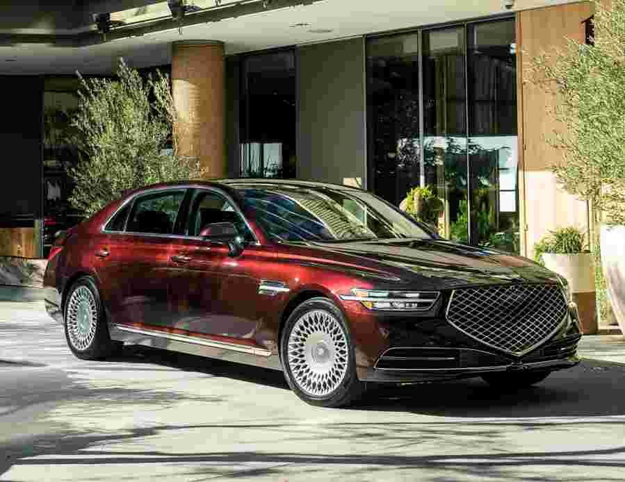 GENESIS G90 6722 32 Car A4 Photo Print