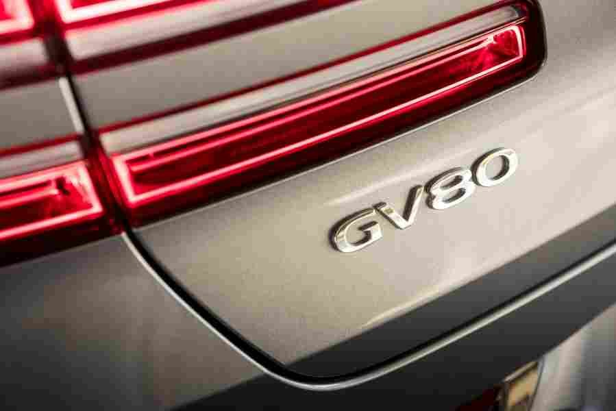 GENESIS GV80 6725 44 Car A4 Photo Print