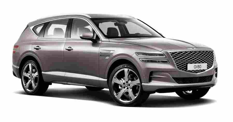 GENESIS GV80 6725 6 Car A4 Photo Print