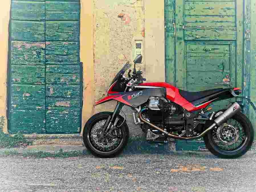 GHEZZI BRIAN V TWIN MOTARD 14178 7 Car A4 Photo Print