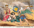 GILLRAY James Sin Death And The Devil Art A4 Photo Print UK