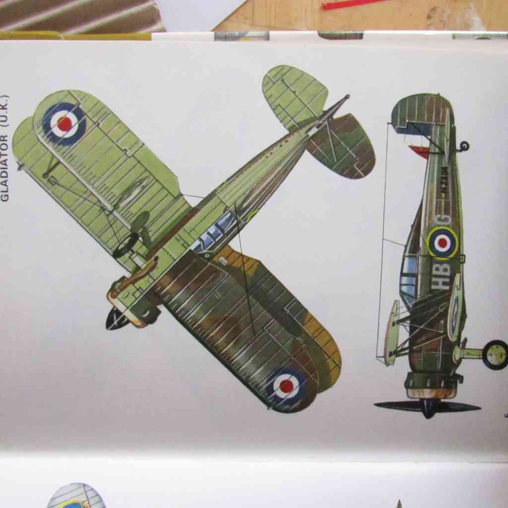 GLOSTER Gladiator II of no 239 Squadron RAF UK 1940 A4 Photo Print
