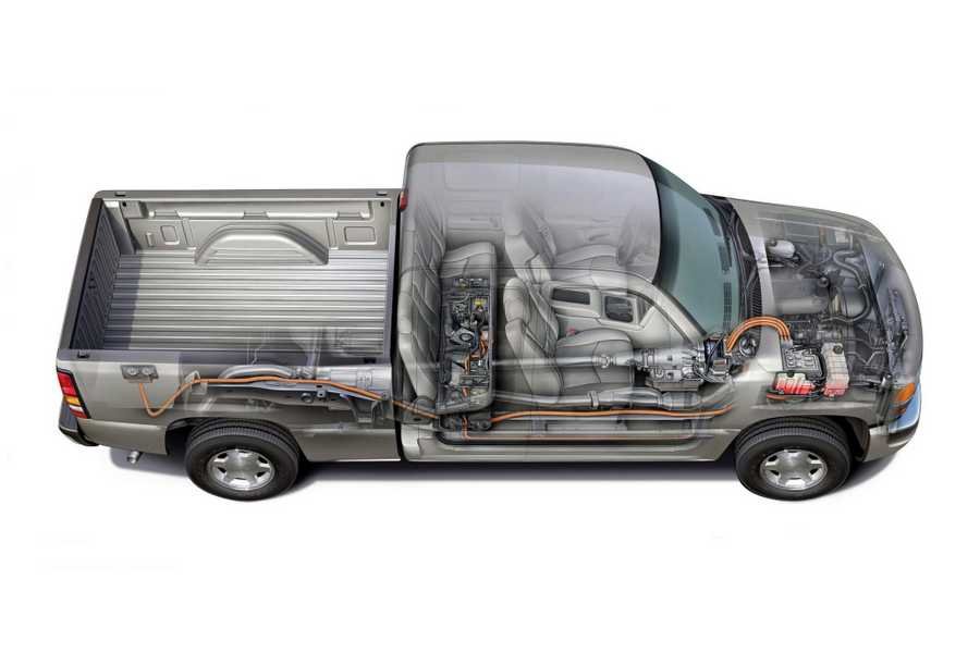 GMC Sierra 2006 2048x1365 cutaway A4 Photo Print