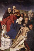 GOES Hugo van der The Lamentation Of Christ A4 Photo Print