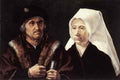 GOSSAERT An Elderly Couple A4 Photo Print