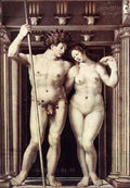 GOSSAERT Jan Neptune and Amphitrite A4 Photo Print