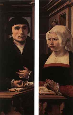 GOSSAERT Jan Wings of a Triptych A4 Photo Print