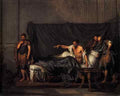 GREUZE Jean Baptiste Septimius Severus and Caracalla A4 Photo Print