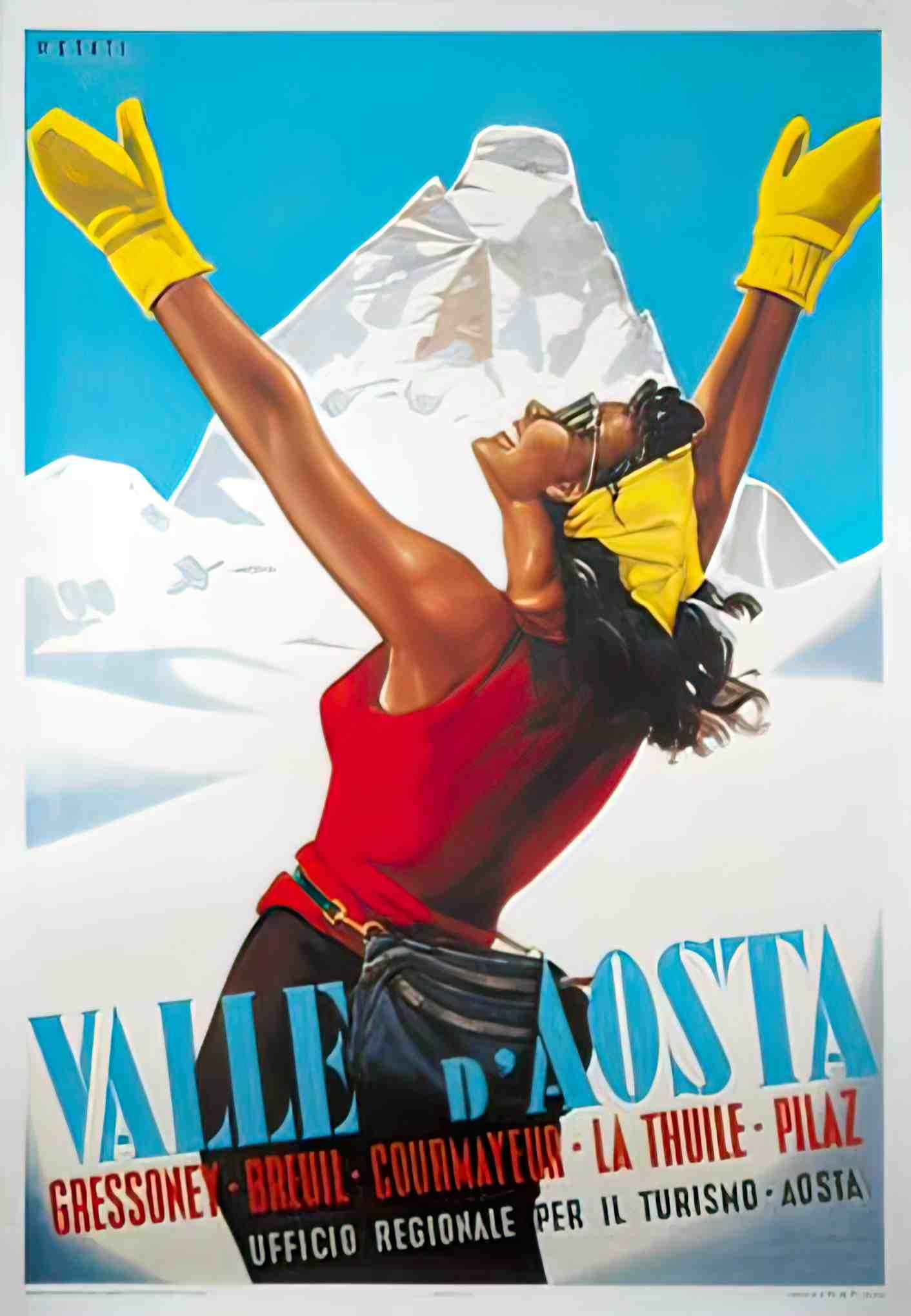  GVMusatiValDAos Advert A4 Photo Print
