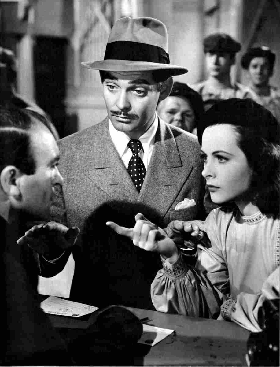 Gable Clark Comrade X z1 film star poster A4 Photo Print