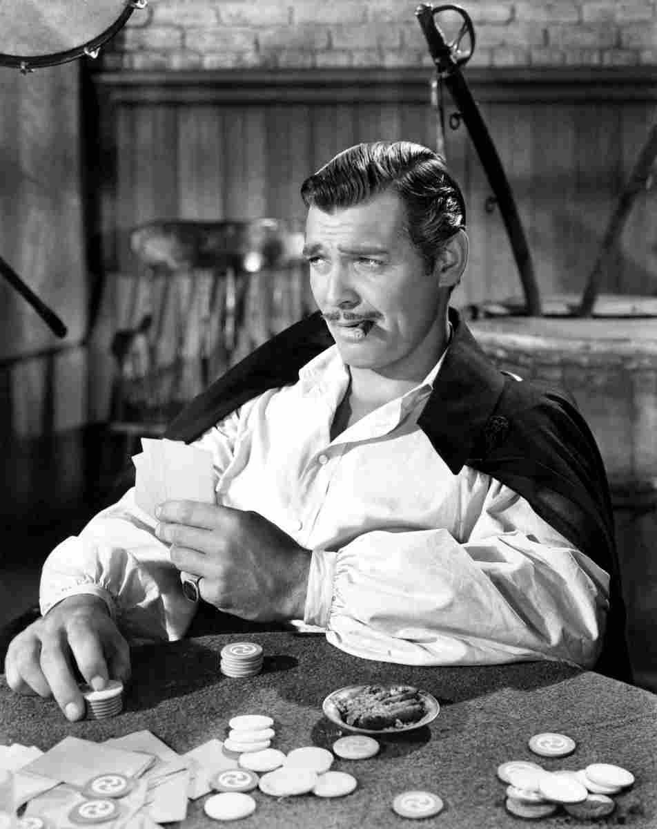 Gable Clark Gone With the Wind 1 film star poster A4 Photo Print
