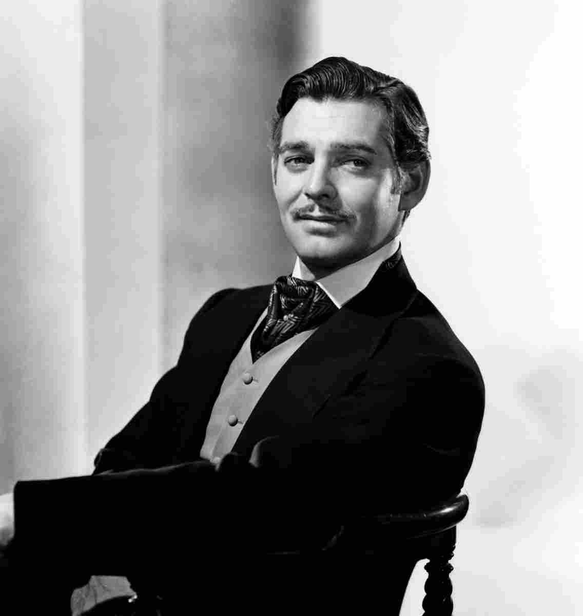 Gable Clark Gone With the Wind 3 film star poster A4 Photo Print