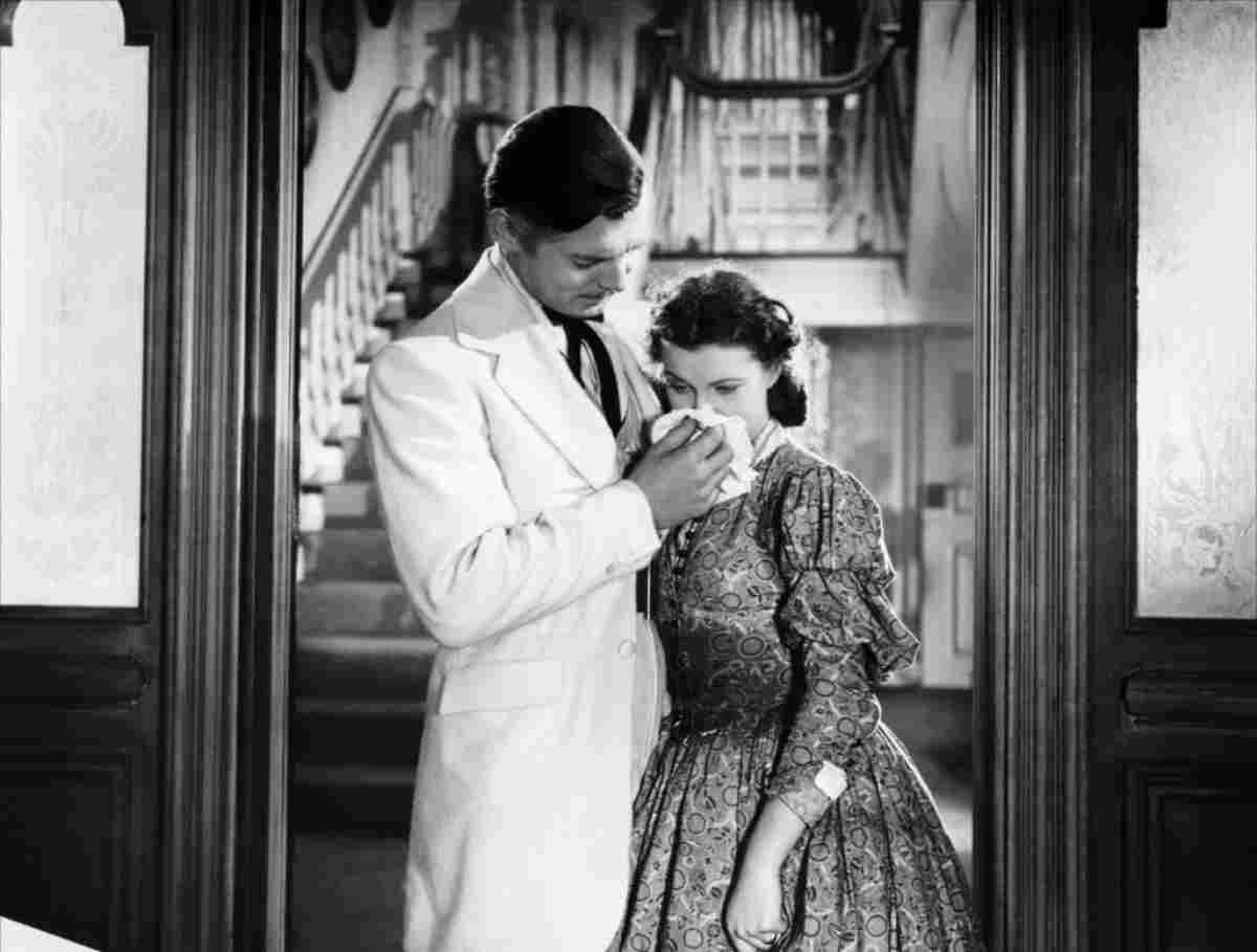 Gable Clark Gone With the Wind 5 film star poster A4 Photo Print